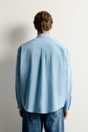 CHEMISE COUPE DÉCONTRACTÉE À CARREAUX – Image 5