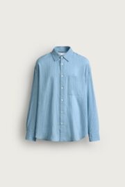 CHEMISE COUPE DÉCONTRACTÉE À CARREAUX – Image 2
