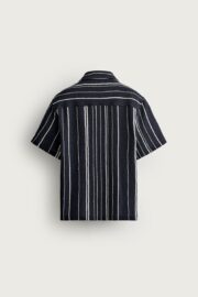 CHEMISE À RAYURES EN JACQUARD, COUPE CLASSIQUE – Image 3